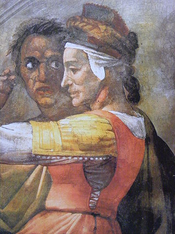File:Michelangelo Sistine Chapel - Eleazar and Mattan - Detail Mattan with wife.JPG