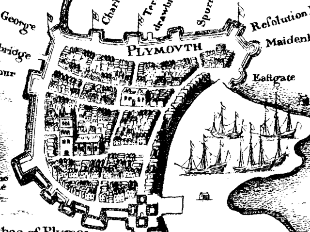 File:Detail of map of Plymouth, Devon circa 1600.PNG