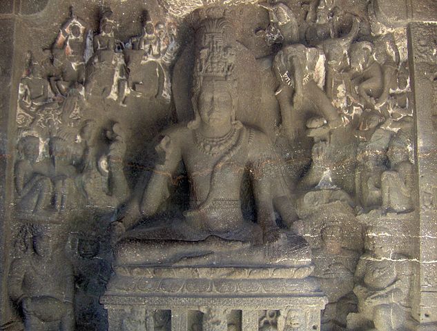 File:Ellora Kailash temple Shiva panel.jpg
