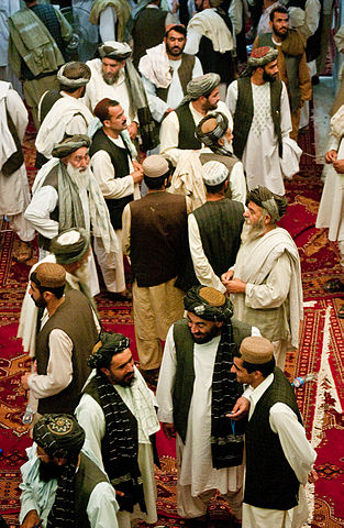 File:Tribal and religious leaders in southern Afghanistan.jpg