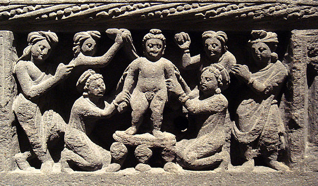 File:InfantBuddhaTakingABathGandhara2ndCenturyCE.jpg