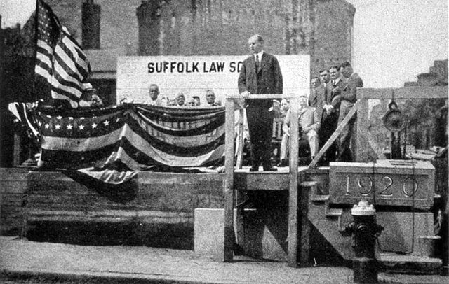 File:Calvin Coolidge at Suffolk Law School.jpg