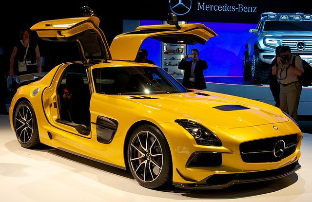 File:Mercedes Benz AMG SLS Black.jpg