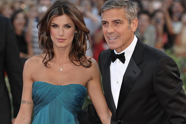 File:George Clooney Elisabetta Canalis 66ème Festival de Venise (Mostra).jpg
